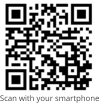 Scan with your smartphone